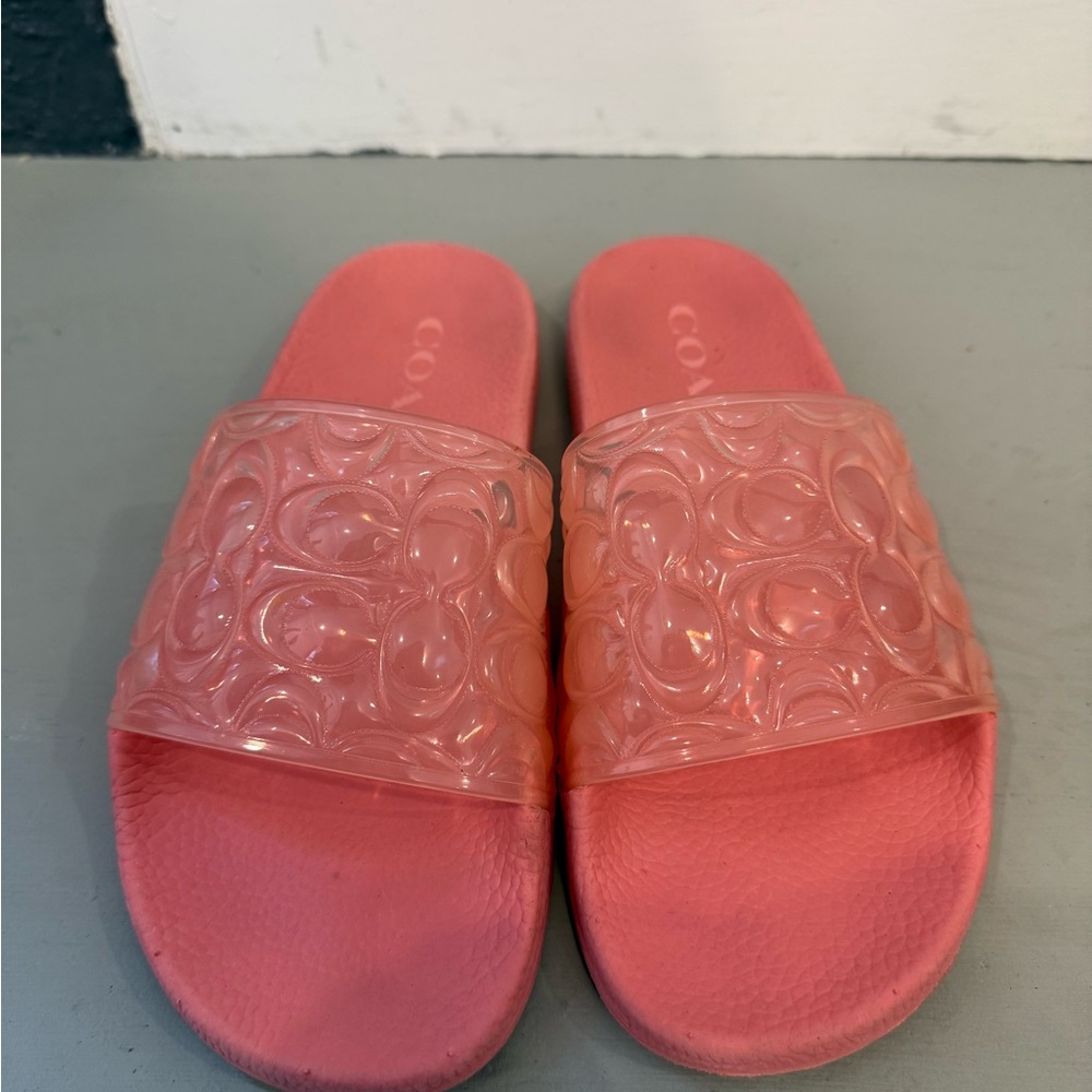 Coach Coral Slide Sandals